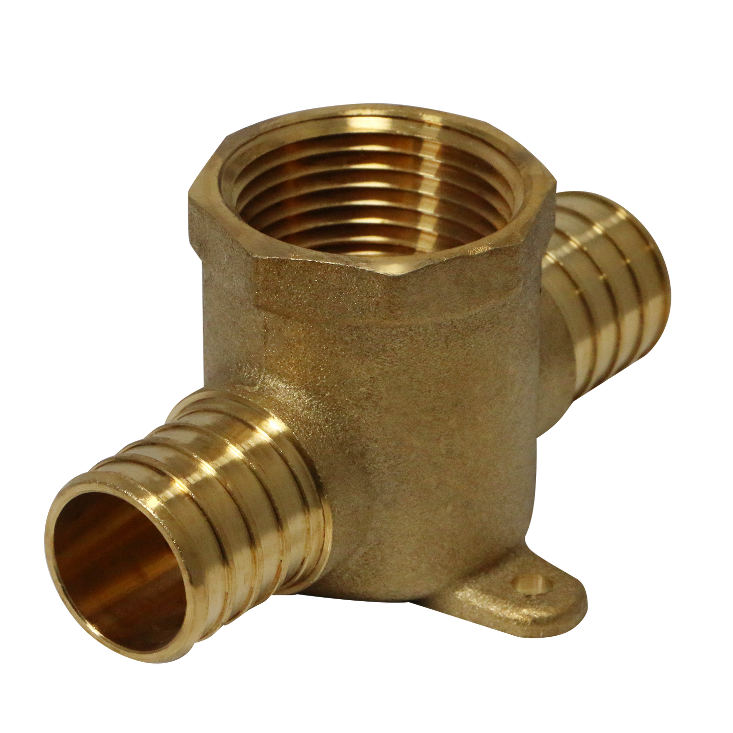 1 Inch PEX-B Barb Crimp Female NPT Tee
