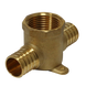 1 Inch PEX-B Barb Crimp Female NPT Tee