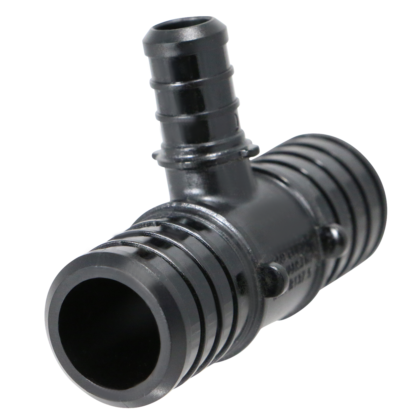 1 Inch X 1 Inch X 1/2 Inch PEX-B Barb Crimp Poly Alloy Tee