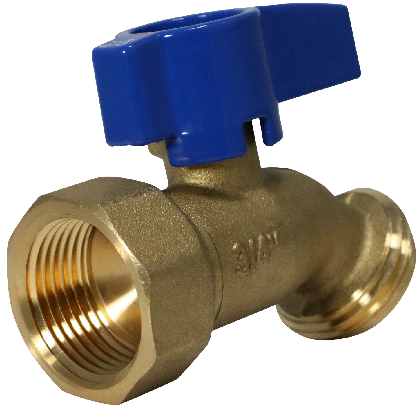 FPT x GHT Hose Bibb Valve Measuring FPT 3/4" x 3/4" GHT Specifically Garden Hose Valve