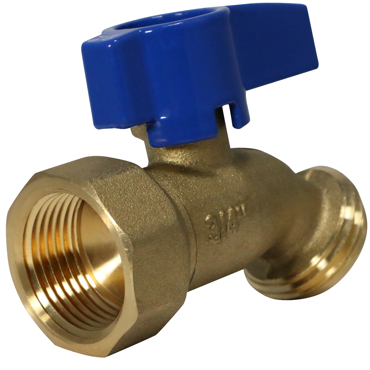  FPT x GHT Hose Bibb Valve Measuring FPT 3/4" x 3/4" GHT Specifically Garden Hose Valve