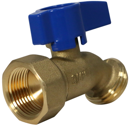  FPT x GHT Hose Bibb Valve Measuring FPT 3/4" x 3/4" GHT Specifically Garden Hose Valve