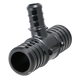 1 Inch X 1 Inch X 1/2 Inch PEX-B Barb Crimp Poly Alloy Tee