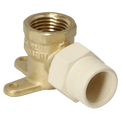1/2 Inch CPVC X 1/2 Inch FNPT Transition Drop Ear Elbow