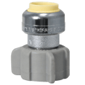 Push-to-Connect 1/2 Inch x 7/8 Inch Ballcock Toilet Adapter