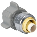 Push-to-Connect 1/2 Inch x 7/8 Inch Ballcock Toilet Adapter