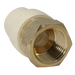 1/2 Inch CPVC x 1/2 Inch FNPT Transition Coupling