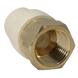 1/2 Inch CPVC x 1/2 Inch FNPT Transition Coupling