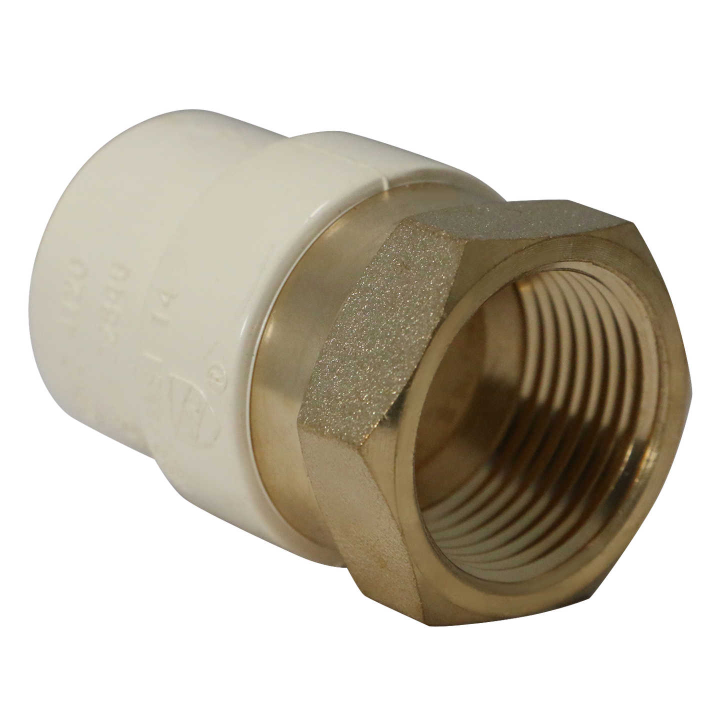 CPVC Transition Coupling | 3/4 Inch CPVC x 3/4 Inch FNPT