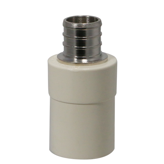 3/4 Inch PEX-B Barb X 3/4 Inch CPVC Transition Coupling