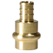 1/2 inch PEX-B Barb Crimp x 1/2 inch Press Coupling