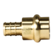 1/2 inch PEX-B Barb Crimp x 1/2 inch Press Coupling