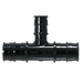 Pex-A Expansion 3/4 Inch x 3/4 Inch x 1/2 Inch Poly Tee, Pex-A F1960 Poly Tee