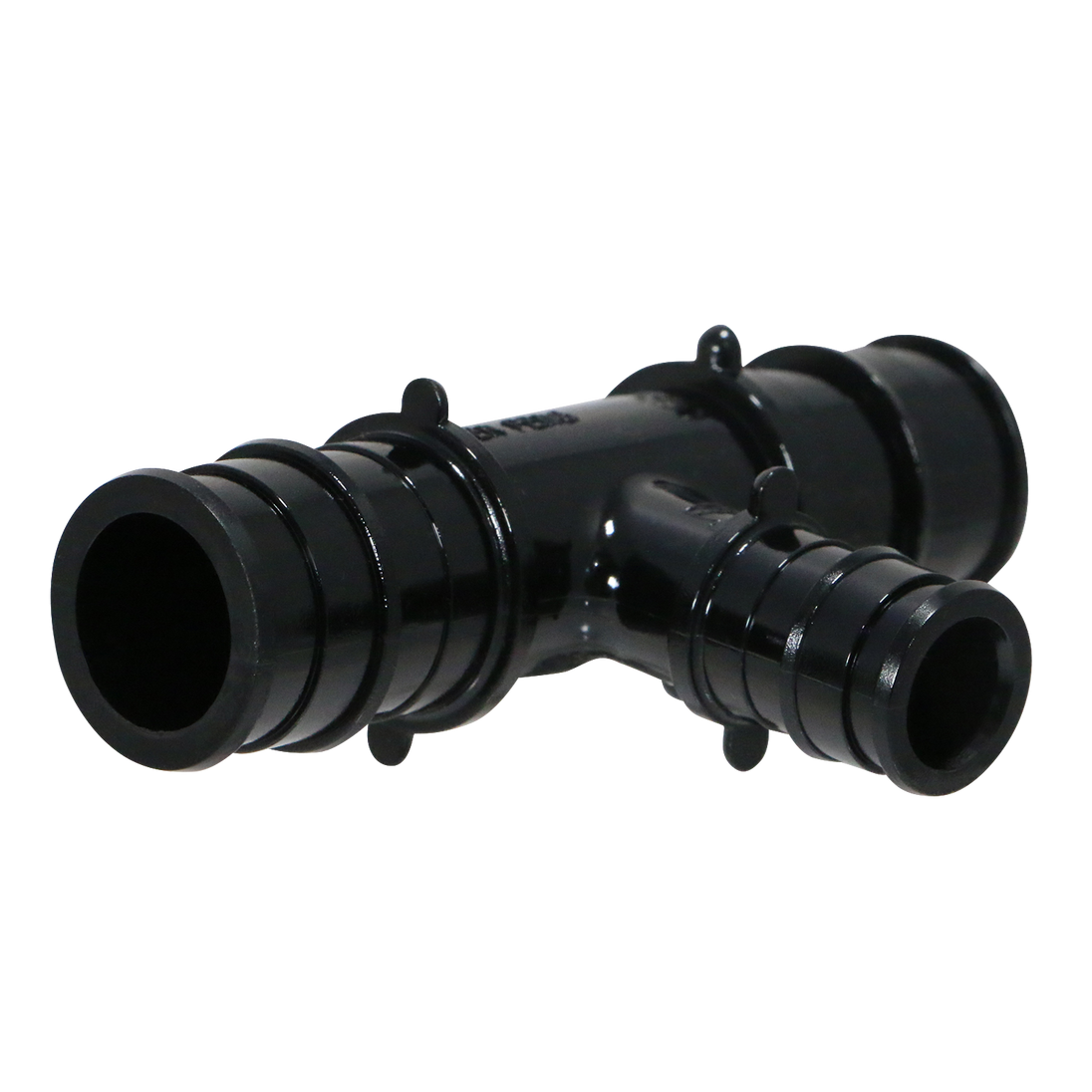 Pex-A Expansion 3/4 Inch x 3/4 Inch x 1/2 Inch Poly Tee, Pex-A F1960 Poly Tee