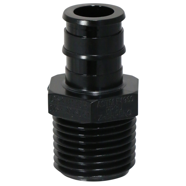 1/2 Inch Poly Alloy Pex-A Expansion Male Adapter