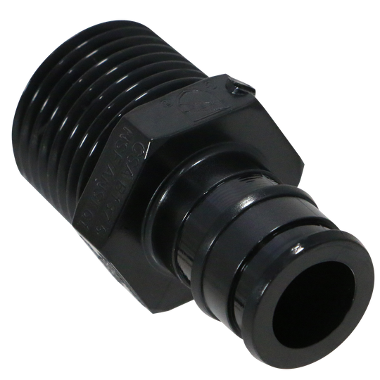 1/2 Inch Poly Alloy Pex-A Expansion Male Adapter