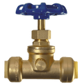 1/2 inch Push-to-Connect Stop Valve with Drain