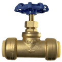 3/4 inch Push-to-Connect Stop Valve with Drain