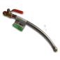  P Ball Hose Measuring 3/4" FIP x 3/4" Push Fit Ball Valve with Flexible Hose, 18" Length Specifically 