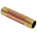 1/2 in x 3-1/2 in Red Brass Nipple