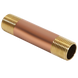 1/2 in x 3-1/2 in Red Brass Nipple