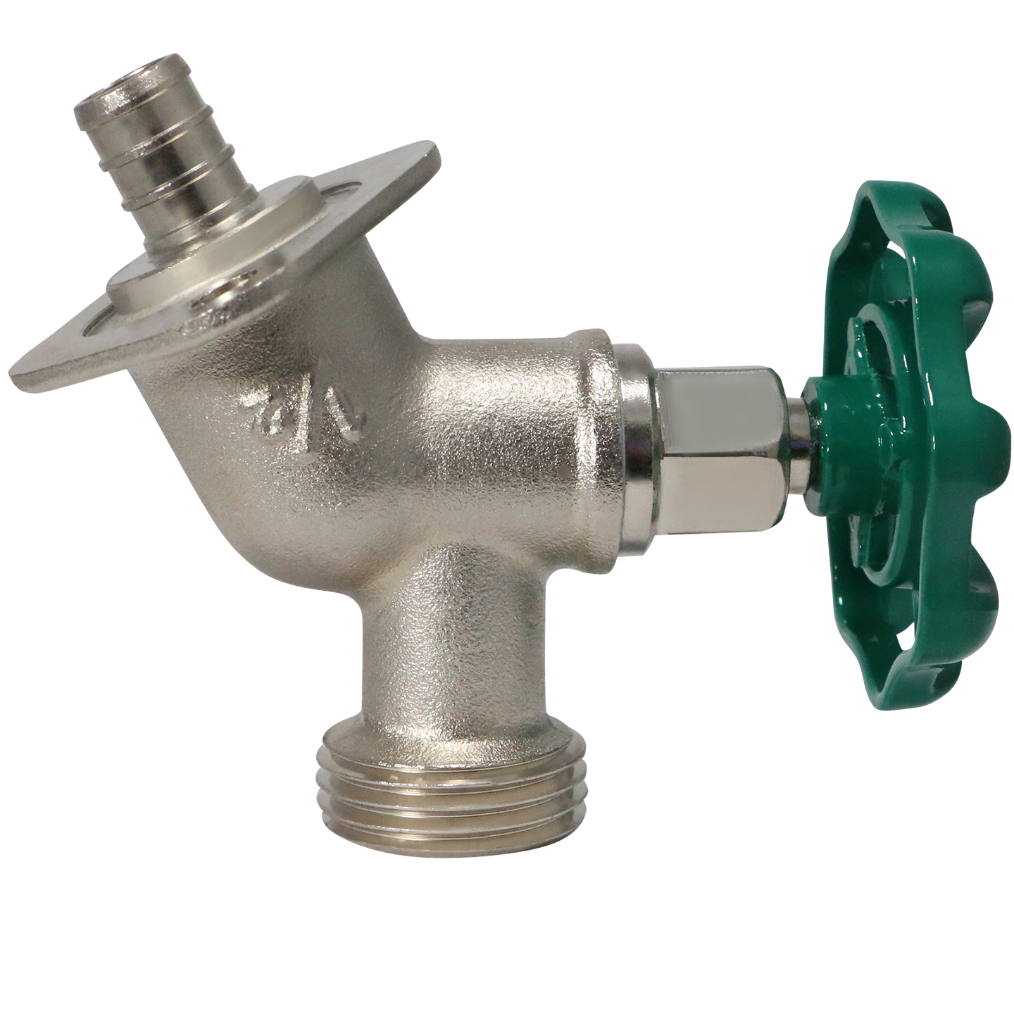 1/2 Inch PEX-B Barb x 3/4 Inch GHT Sillcock