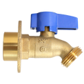 3/4 Inch FPT x 3/4 Inch GHT Hose Bibbs with Flange