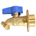 3/4 Inch FPT x 3/4 Inch GHT Hose Bibbs with Flange