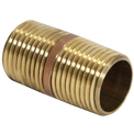 1/2 in X 1-1/2 in Red Brass Nipple