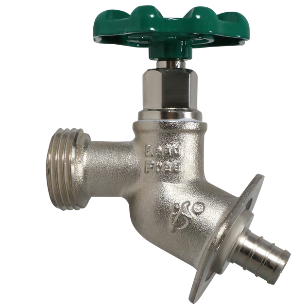 1/2 Inch PEX-B Barb x 3/4 Inch GHT Sillcock