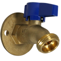 1/2 Inch Male Sweat x 3/4 Inch GHT Hose Bibbs with Flange