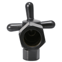 5/8 inch x 3/8 inch OD Compression Angle Valve, Oil Rubbed Bronze