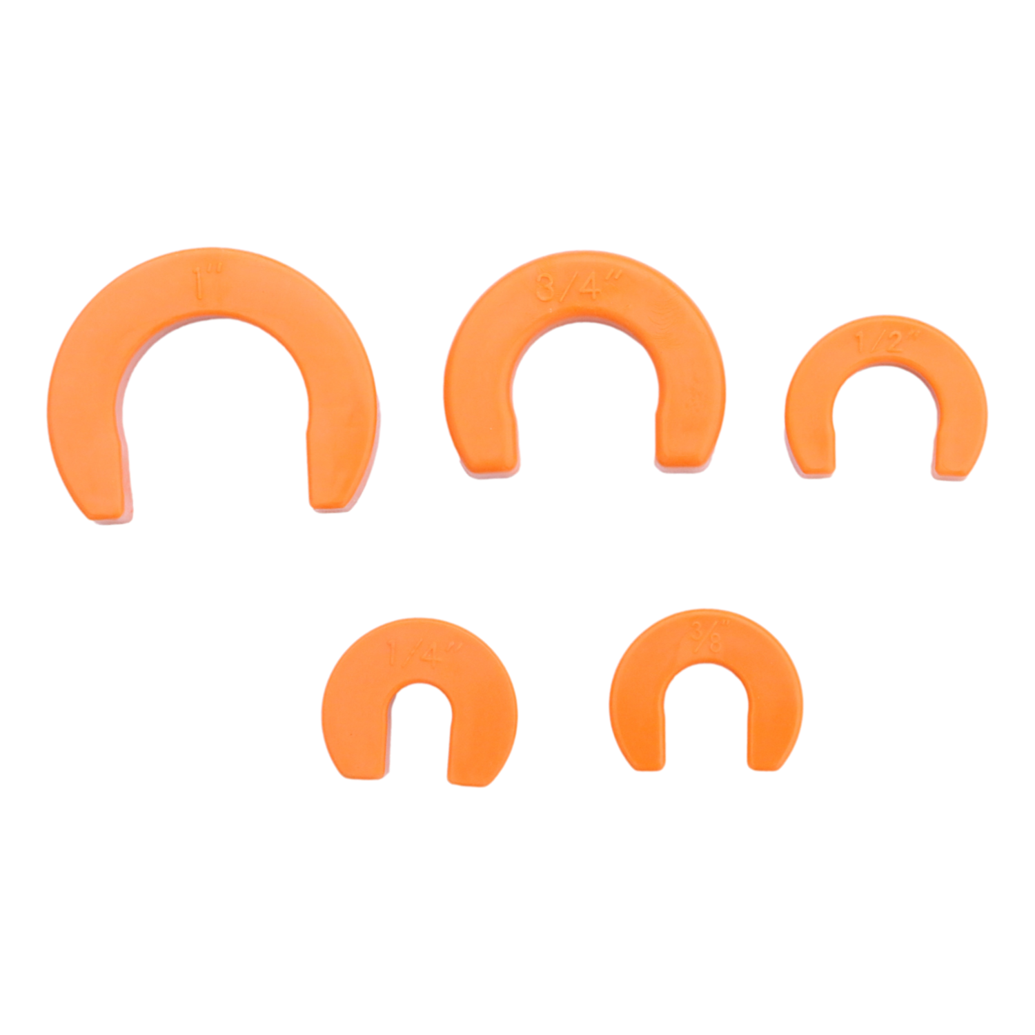 Push-to-Connect Disconnect Clips Variety Pack for Fitting Removal | 1/4 Inch, 3/8 Inch, 1/2 Inch, 3/4 Inch, 1 Inch