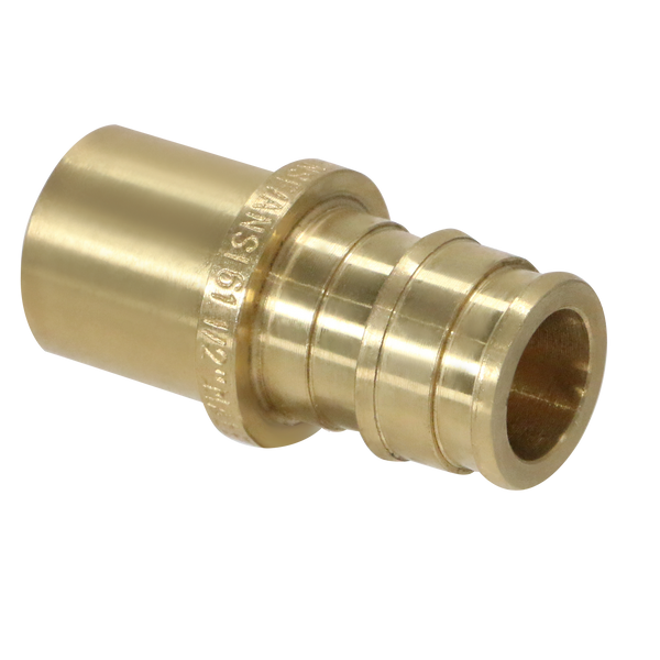 1/2 Inch Pex-A Expansion Male Sweat Adapter