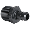 1/2 Inch PEX-B Barb Crimp x 1/2 Inch Male NPT Poly Alloy Adapter