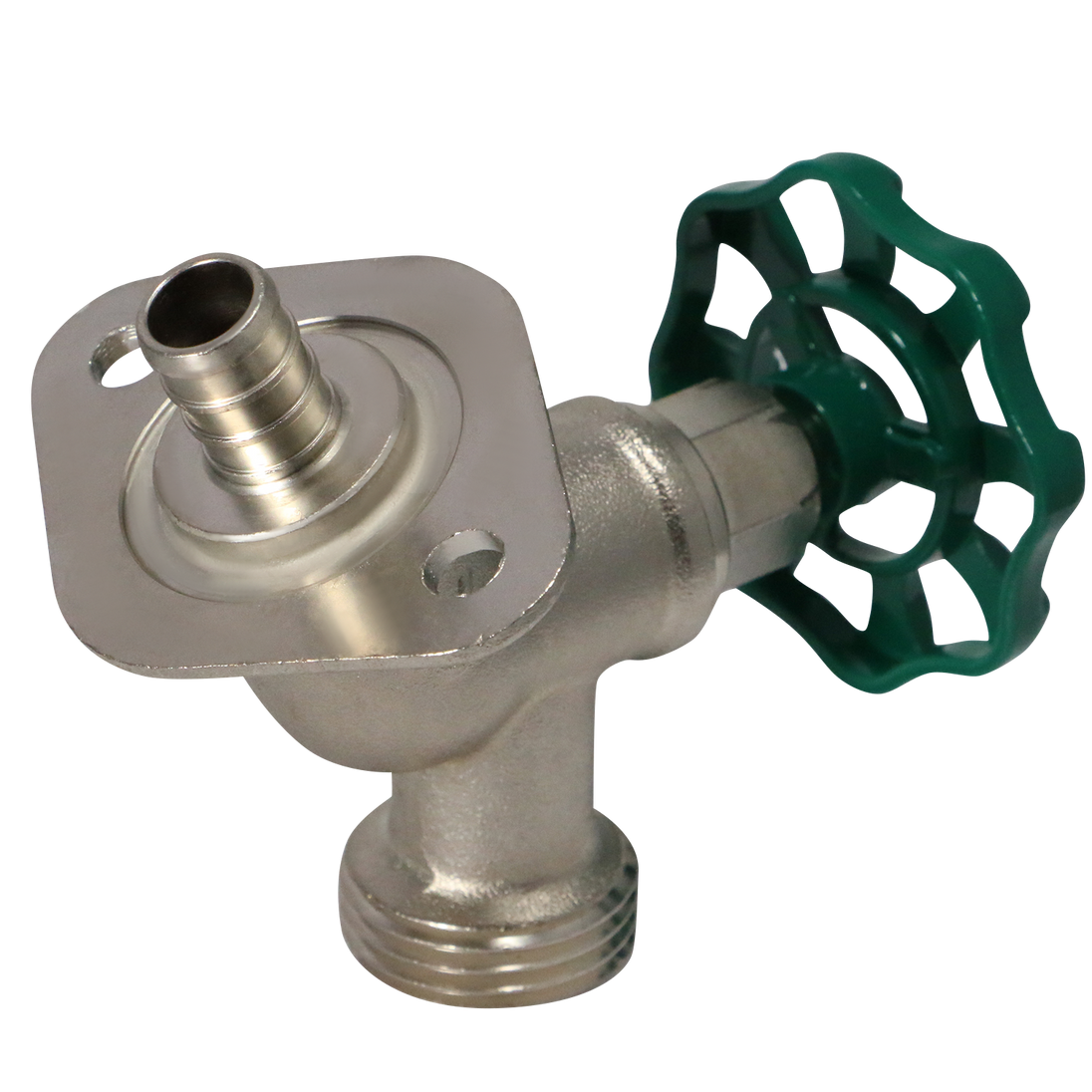 1/2 Inch PEX-B Barb x 3/4 Inch GHT Sillcock