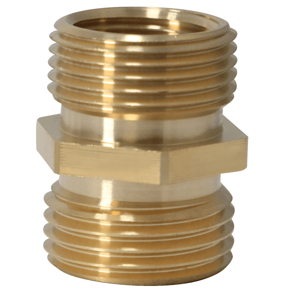 3/4 Inch MHT x 3/4 Inch MIP Hose-to-Pipe Adapter