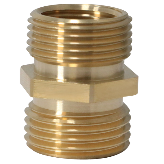 3/4 Inch MHT x 3/4 Inch MIP Hose-to-Pipe Adapter