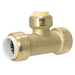 1/2 inch PVC x 1/2 Inch PVC x 1/2 Inch CTS Push-to-Connect Tee