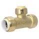 1/2 inch PVC x 1/2 Inch PVC x 1/2 Inch CTS Push-to-Connect Tee