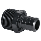 3/4 Inch PEX-B Barb Crimp x 3/4 Inch Male NPT Poly Alloy Adapter