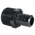 3/4 Inch PEX-B Barb Crimp x 3/4 Inch Male NPT Poly Alloy Adapter
