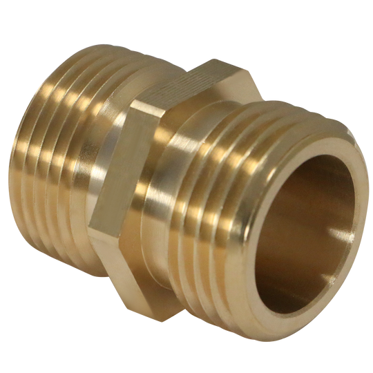 3/4 Inch MHT x 3/4 Inch MIP Hose-to-Pipe Adapter