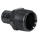 3/4 Inch PEX-B Barb Crimp x 3/4 Inch Male NPT Poly Alloy Adapter