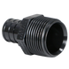 3/4 Inch PEX-B Barb Crimp x 3/4 Inch Male NPT Poly Alloy Adapter