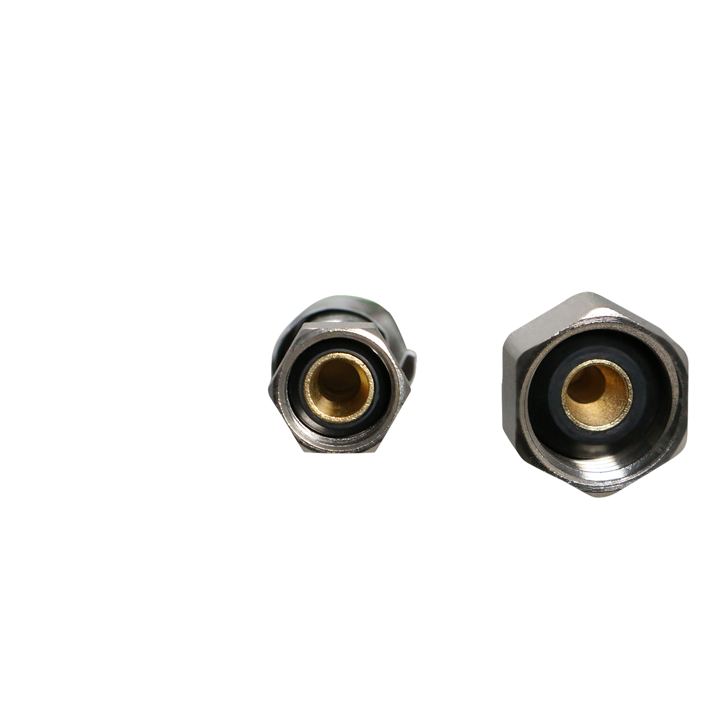 3/8 Inch Compression x 1/2 Inch FNPT Supply Hose Line, 18 Inch Long