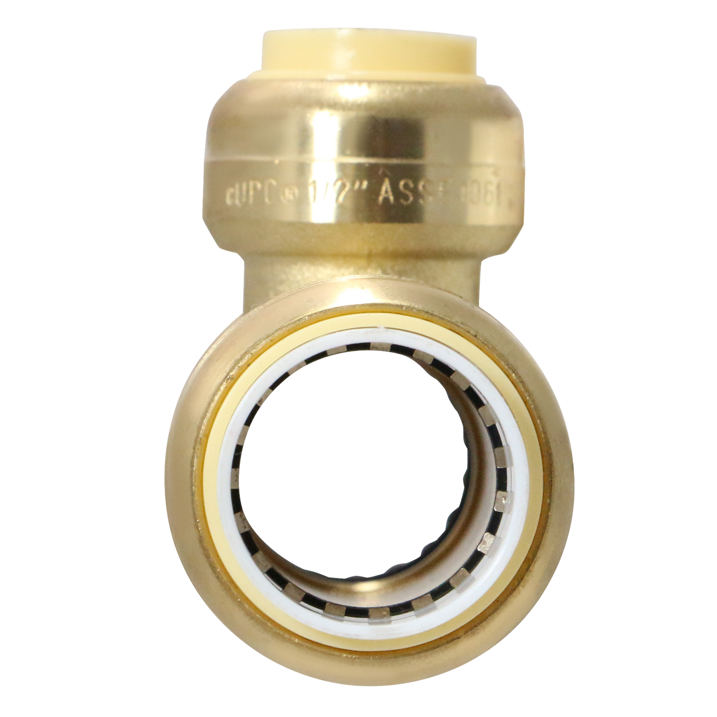 1/2 inch PVC x 1/2 Inch PVC x 1/2 Inch CTS Push-to-Connect Tee