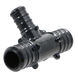3/4 Inch X 3/4 Inch X 1/2 Inch PEX-B Barb Crimp Poly Alloy Tee