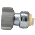 Push-to-Connect 1/2 inch FIP Faucet Straight Adapter