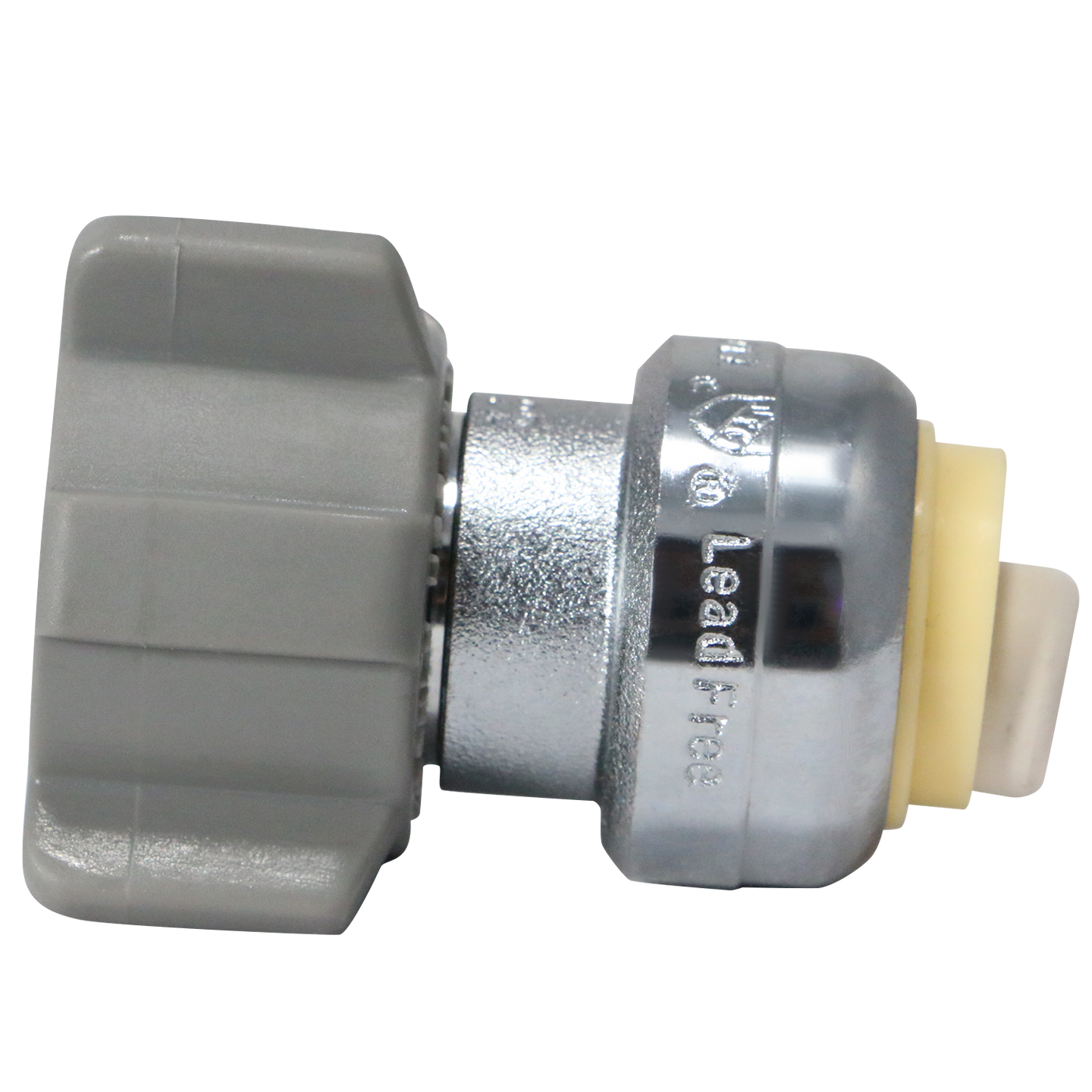 Push-to-Connect 1/2 inch FIP Faucet Straight Adapter